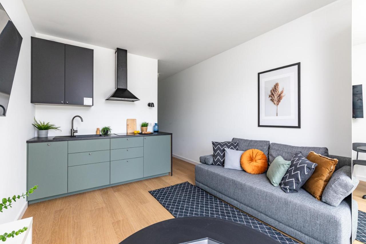Superapart Bokserska 71A Ministudio Varşova Dış mekan fotoğraf